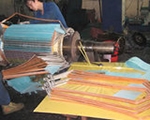 Manufacturing process of rotor coil